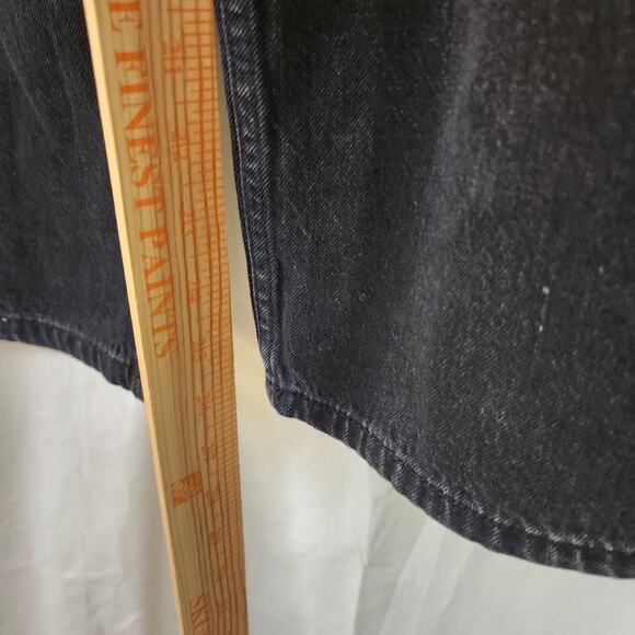 NWT Free People X Sandrine Rose Wide Leg Curve Jean Black baggy size 30 charbon - Picture 5 of 12